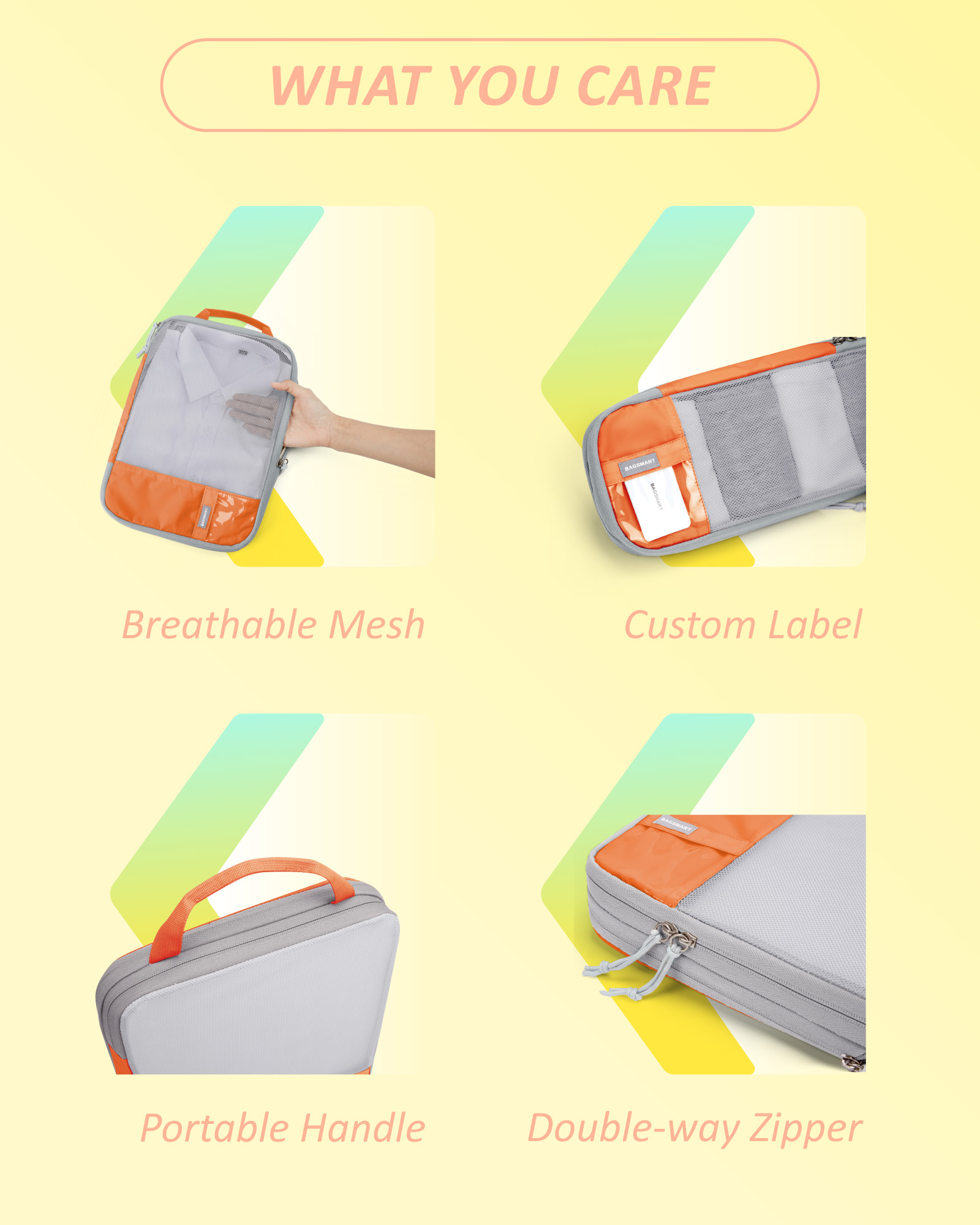 BAGSMART Compression Packing C - Travel Organizer Men 评论和价格